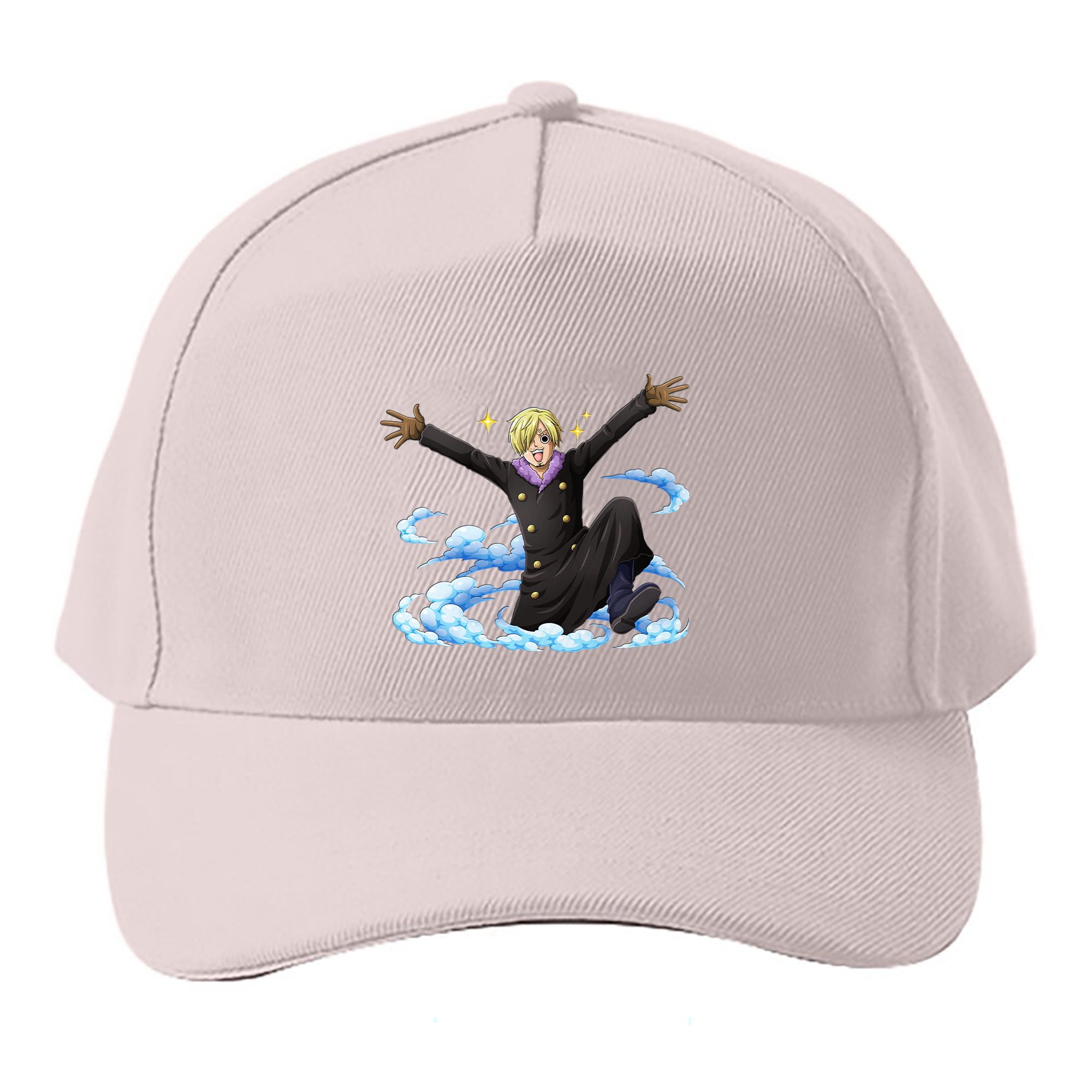 （画像用） ワンピース サンジ ONE PIECE Sanji ベースボールキャップ 綿100％ 男女兼用 帽子 スポーツ